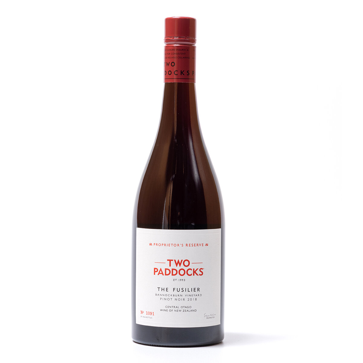 2018 Two Paddocks Pinot Noir