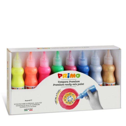 Primo Ready-mix Poster Paint 6 Colours 