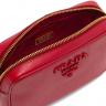 Prada女士Saffiano Leather肩背包(紅色) - 1BH036-NZV-F0ZY8